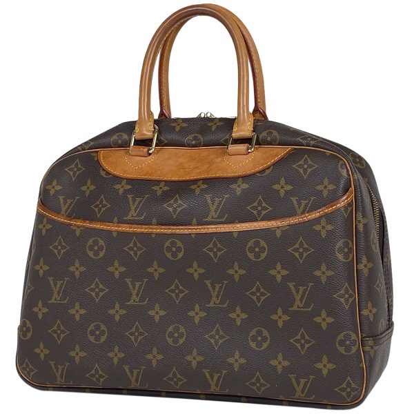 1000065573272 11 Louis Vuitton Deauville Handbag Vanity Monogram Brown