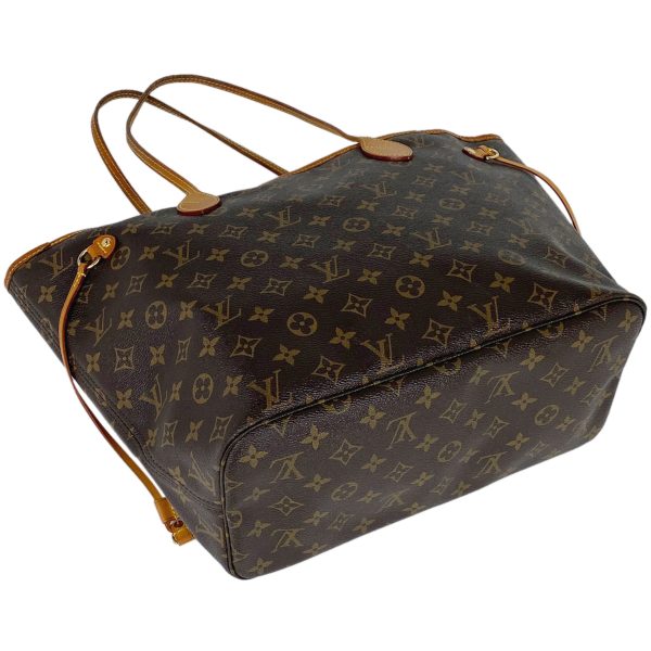 1000065574002 12 Louis Vuitton Neverfull MM Shoulder Tote Bag Monogram Brown