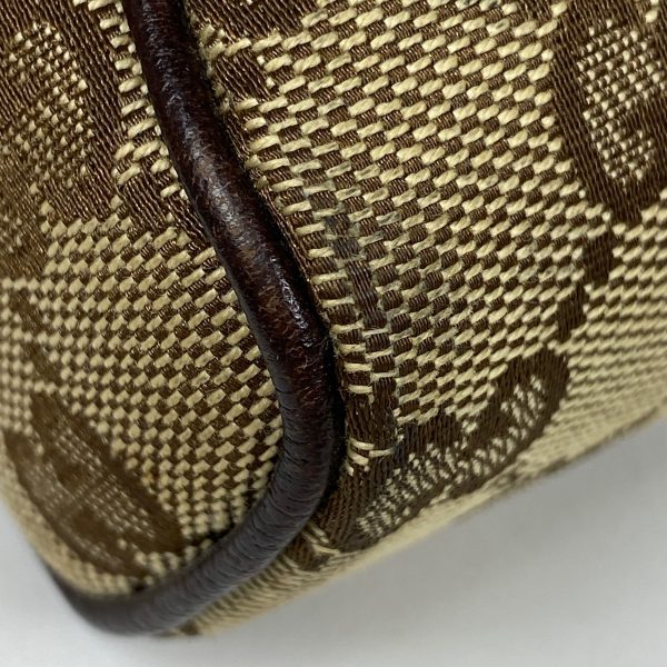 1000065574101 13 Gucci GG Pattern Handbag Abby Accessory Pouch GG Canvas Brown