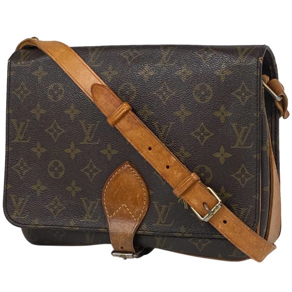 1000065579366 11 Louis Vuitton Cartesier Crossbody Bag Monogram Brown