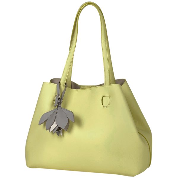 1000065586173 11 Christian Dior Blossom Tote Leather Shoulder Bag Yellow