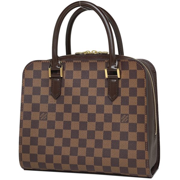 1000065589440 11 Louis Vuitton Triana Handbag Damier Brown