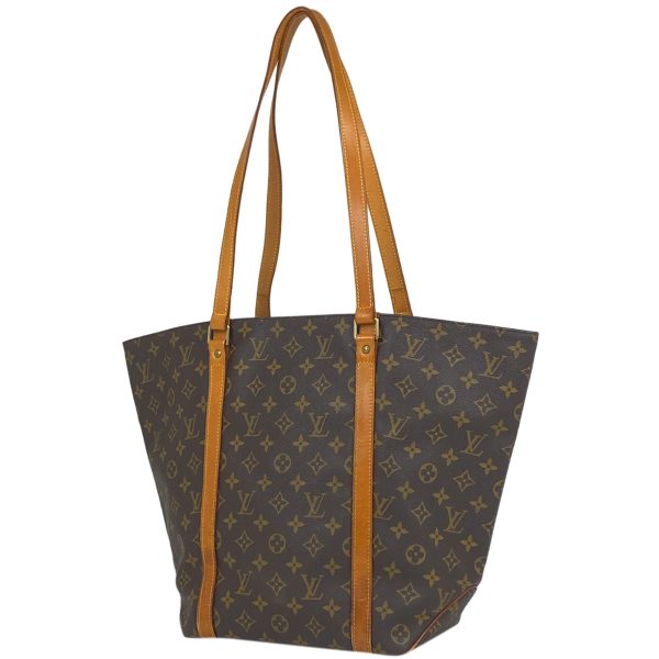 1000065593430 11 Louis Vuitton Sack Shopping Shoulder Bag Monogram Brown