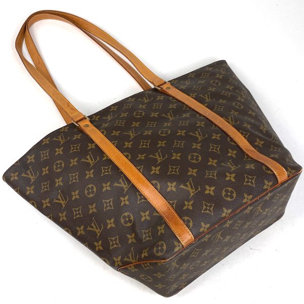 1000065593430 12 Louis Vuitton Sack Shopping Shoulder Bag Monogram Brown