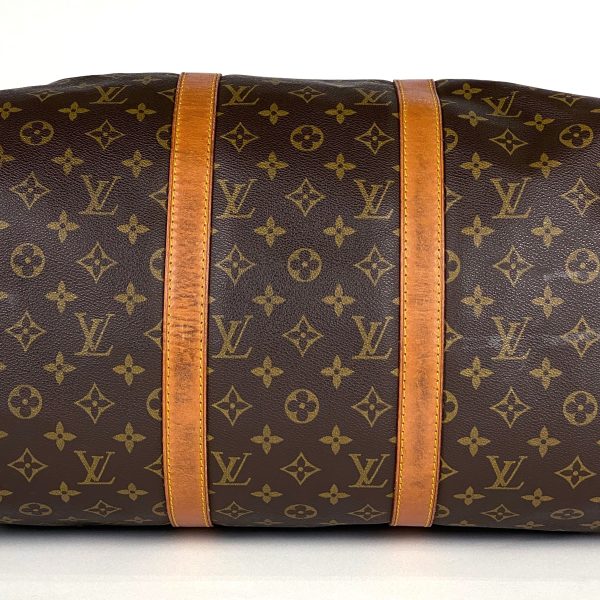 1000065604730 12 Louis Vuitton Keepall 50 Handbag Monogram Brown