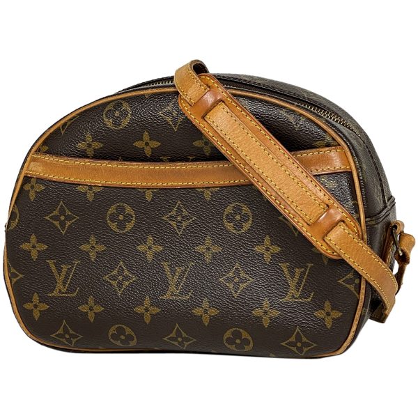 1000065771029 11 Louis Vuitton Blois Crossbody Shoulder Bag Monogram Brown