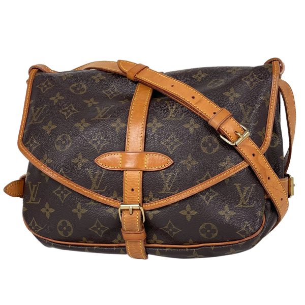 1000065805373 11 Louis Vuitton Saumur 30 Monogram Brown