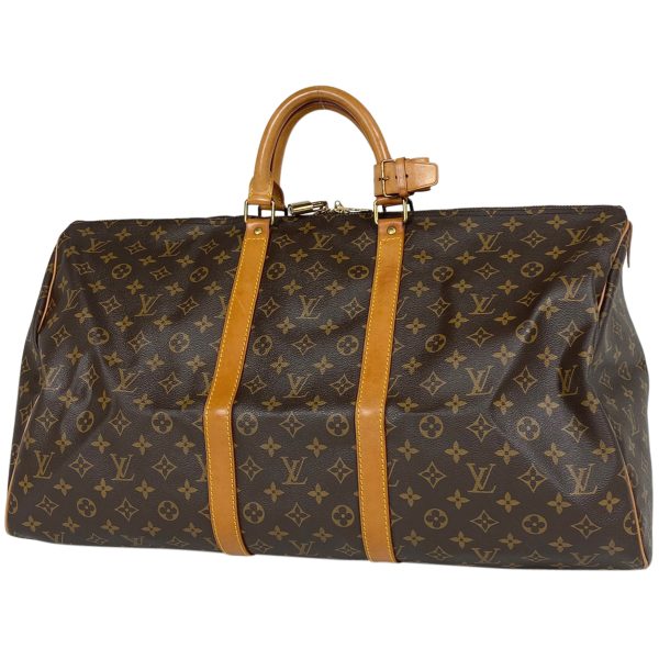 1000065864547 11 Louis Vuitton Keepall 55 Handbag Travel Business Boston Bag Monogram Brown