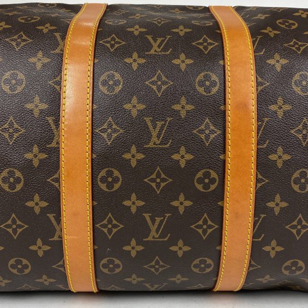 1000065864547 12 Louis Vuitton Keepall 55 Handbag Travel Business Boston Bag Monogram Brown