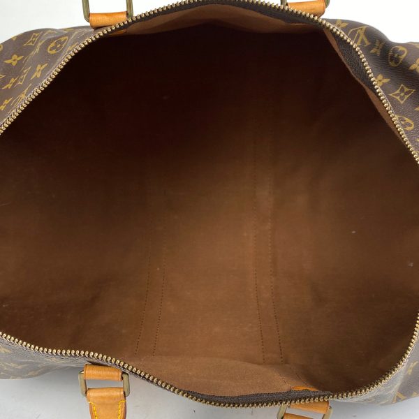 1000065864547 19 Louis Vuitton Keepall 55 Handbag Travel Business Boston Bag Monogram Brown