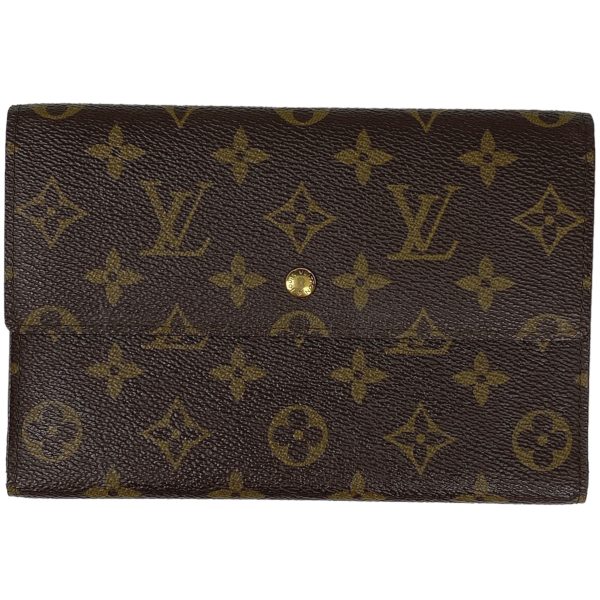 1000065880684 11 Louis Vuitton Pochette Passport Monogram Brown