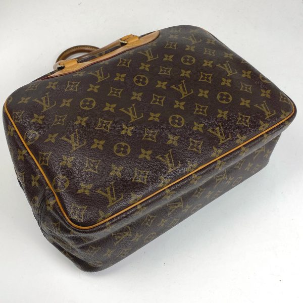 1000065882183 12 Louis Vuitton Deauville Handbag Bowling Vanity Monogram Brown