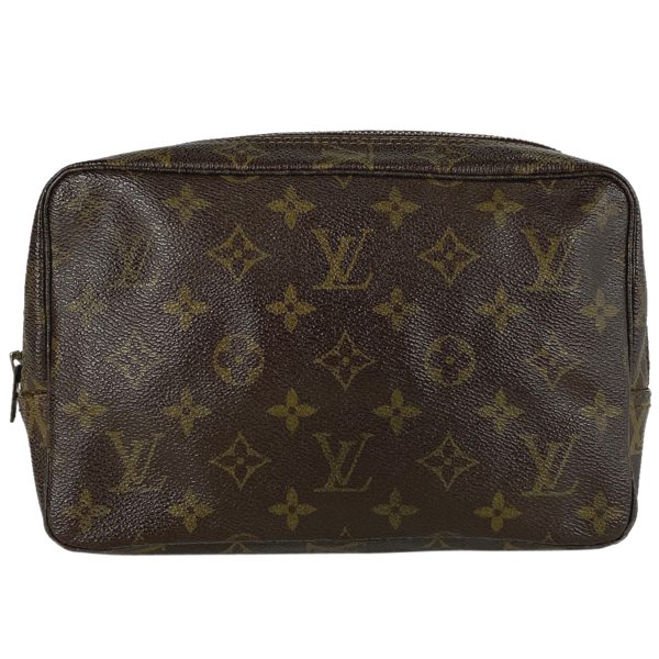 1000065887829 11 Louis Vuitton Truth Toilette 23 Makeup Pouch Monogram Brown