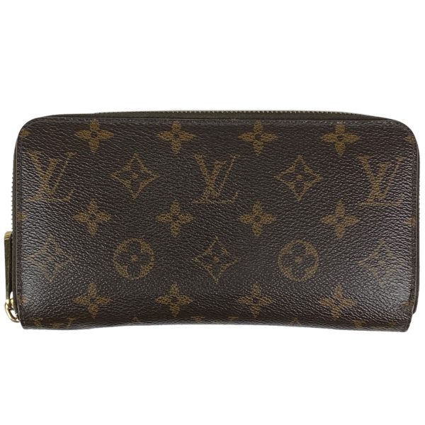 1000066187249 11 Louis Vuitton Zippy Wallet Round Zipper Monogram Brown