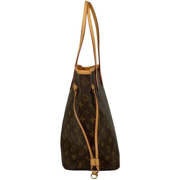 1000066258024 12 Louis Vuitton Neverfull MM Tote Bag Monogram Brown