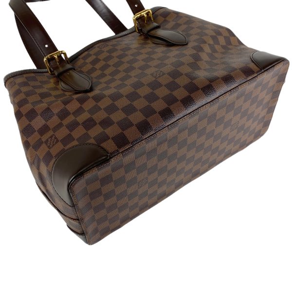 1000066263325 12 Louis Vuitton Hampstead MM Tote Bag Damier Brown