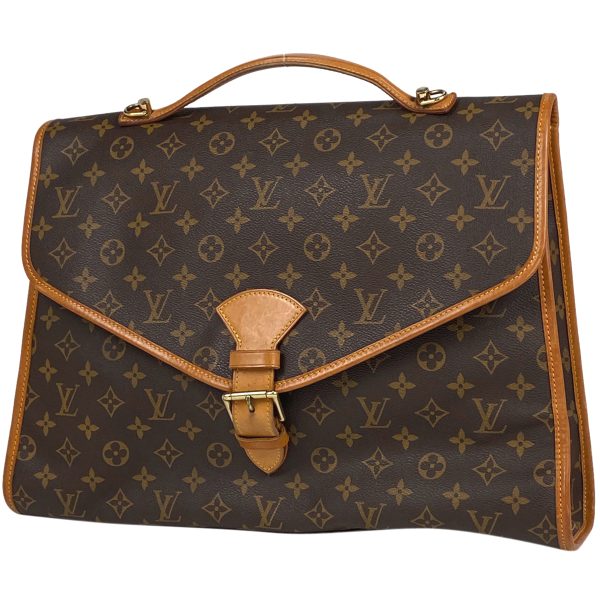 1000066269624 11 Louis Vuitton Beverly Monogram 2way Business Shoulder Bag Brown