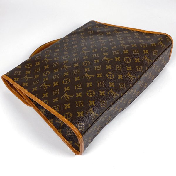 1000066269624 12 Louis Vuitton Beverly Monogram 2way Business Shoulder Bag Brown