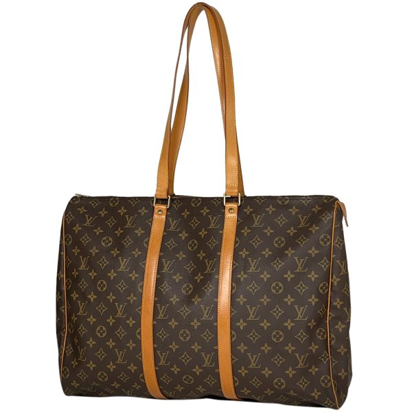 1000066269648 11 Louis Vuitton Flannery 50 Monogram Travel Shoulder Bag Brown