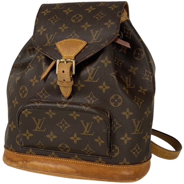 1000066319893 11 Louis Vuitton Montsouris MM Backpack Monogram Brown