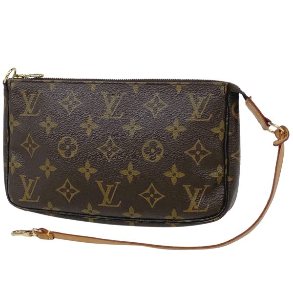 1000066370924 11 Louis Vuitton Pochette Accessories Cosmetic Pouch Monogram Brown