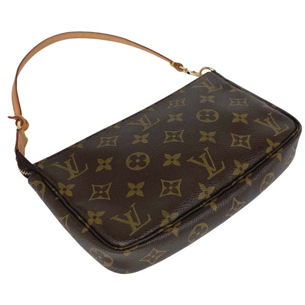 1000066370924 12 Louis Vuitton Pochette Accessories Cosmetic Pouch Monogram Brown