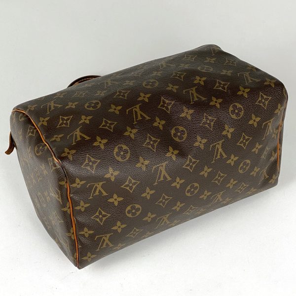 1000066404124 12 Louis Vuitton Speedy 30 Boston Bag Monogram Brown