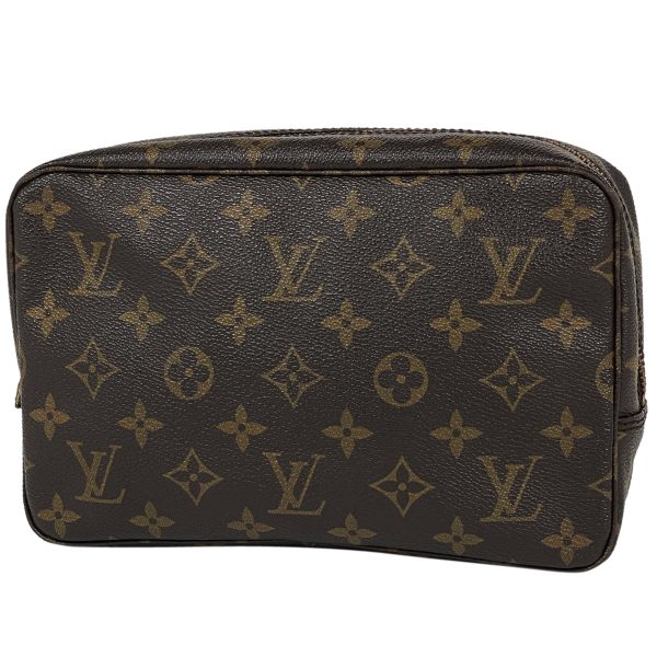 1000066411085 11 Louis Vuitton Truth Toilette 23 Monogram Make Cosmetics Cosmetic Pouch Brown