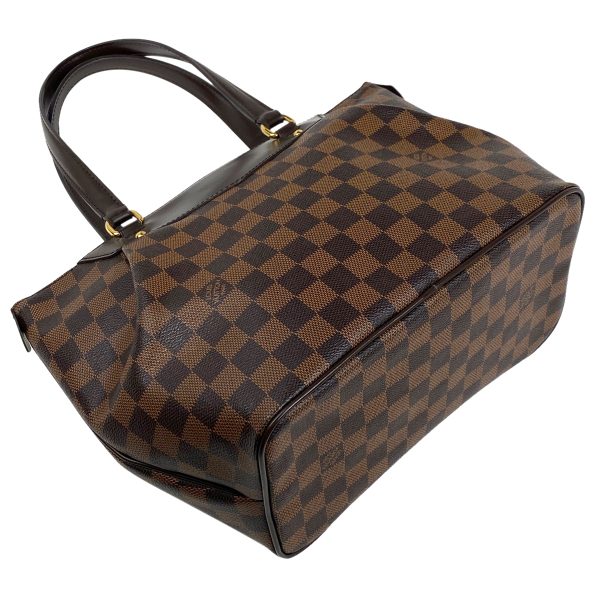 1000066427437 12 Louis Vuitton Westminster PM Damier Shoulder Bag Brown