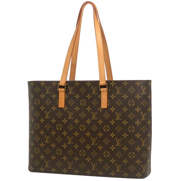 1000066452743 11 Louis Vuitton Luco Shoulder Commuter Tote Bag Monogram Brown