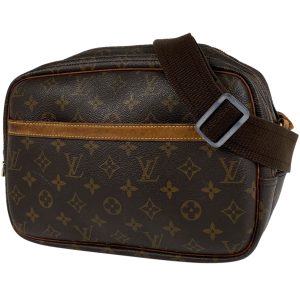 1000066478736 11 Louis Vuitton Alma Monogram Satchel Bag Brown