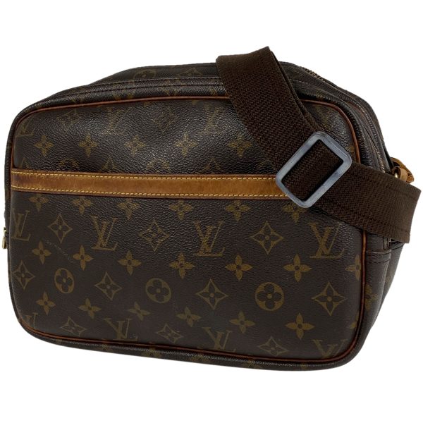 1000066478736 11 Louis Vuitton Reporter PM Crossbody Shoulder Bag Monogram Brown