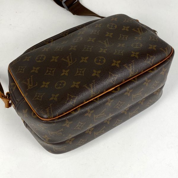 1000066478736 12 Louis Vuitton Reporter PM Crossbody Shoulder Bag Monogram Brown