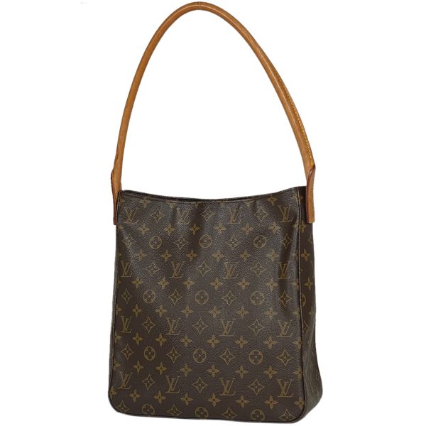 1000066568789 11 Louis Vuitton Looping GM Shoulder Bag Monogram Brown