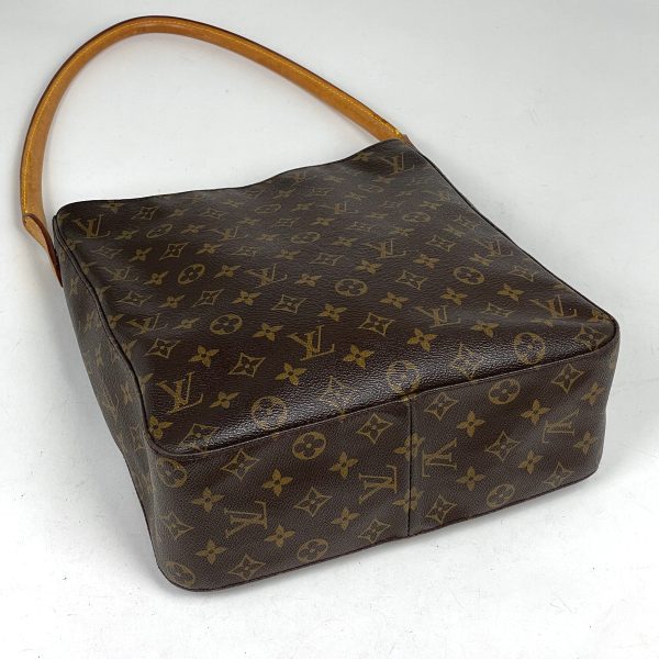 1000066568789 12 Louis Vuitton Looping GM Shoulder Bag Monogram Brown