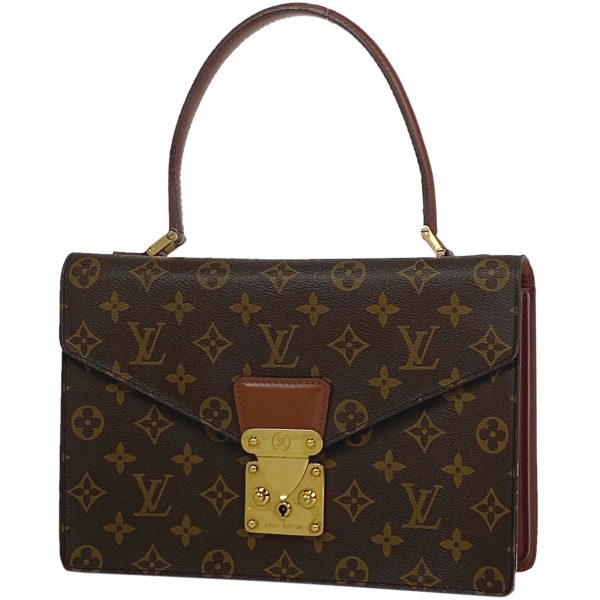 1000066755745 11 Louis Vuitton Concorde Monogram Handbag Brown