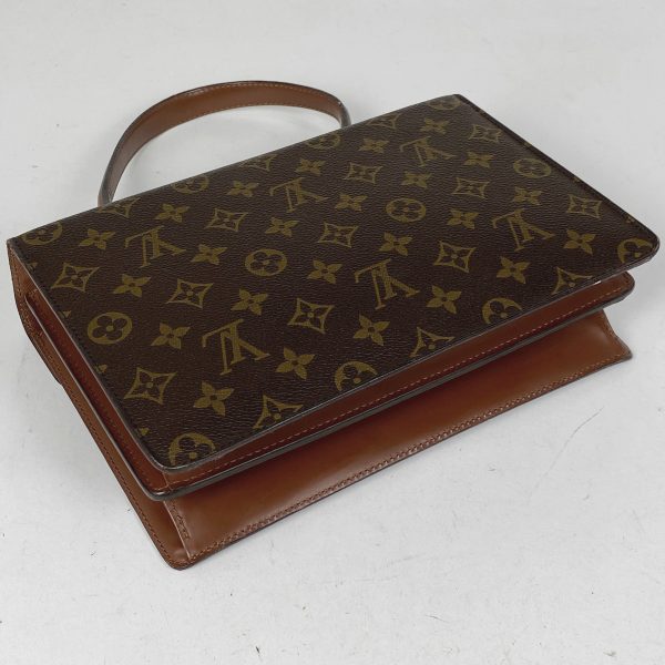 1000066755745 12 Louis Vuitton Concorde Monogram Handbag Brown