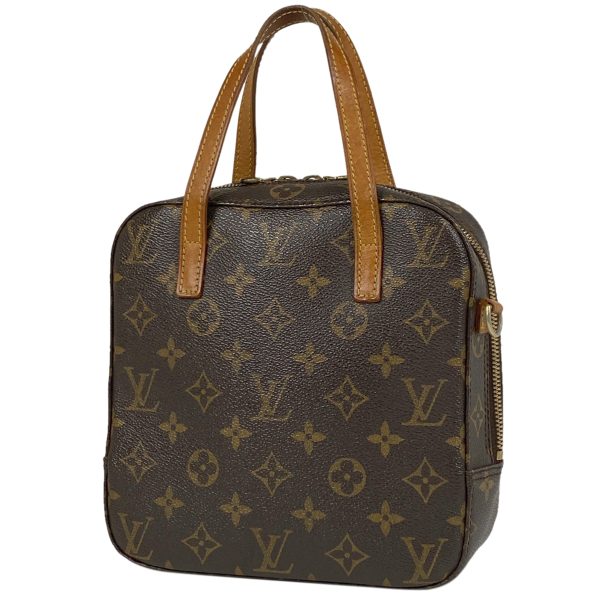 1000066761234 11 Louis Vuitton Spontini Handbag Monogram Brown