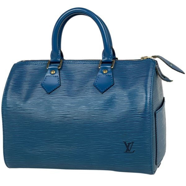 1000066788897 11 Louis Vuitton Speedy 30 Mini Boston Bag Epi Blue