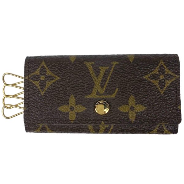 1000066844913 11 Louis Vuitton Multicle 4 Key Holder Monogram Brown