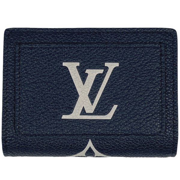 1000066845934 11 Louis Vuitton Portefeuille Claire Monogram Empreinte Navy