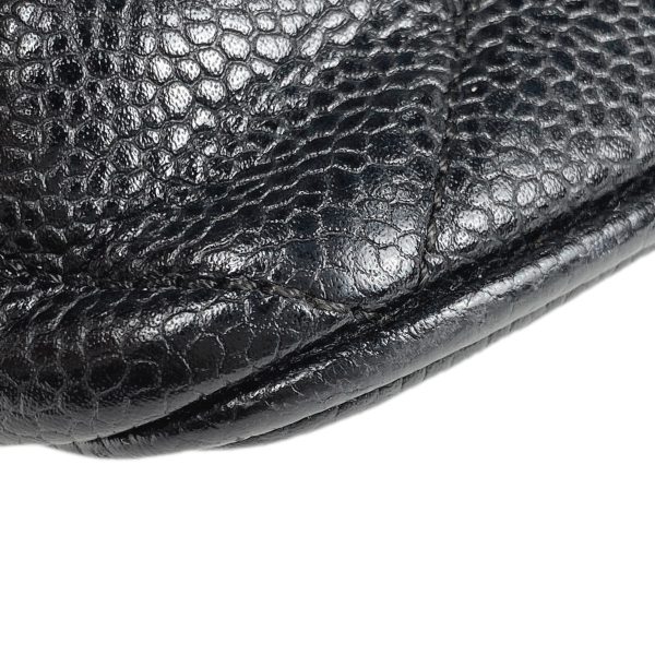 1000066877461 16 Chanel Reproduction Tote Handbag Caviar Skin Black