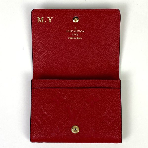 1000066889426 16 Louis Vuitton Anvelope Card Holder Red