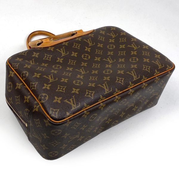 1000066909339 12 Louis Vuitton Deauville Monogram Bowling Vanity Handbag Brown