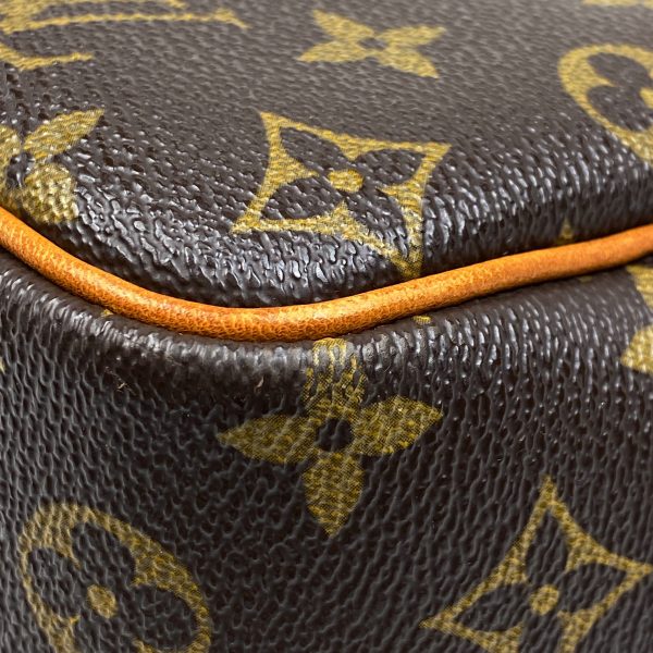 1000066909339 13 Louis Vuitton Deauville Monogram Bowling Vanity Handbag Brown