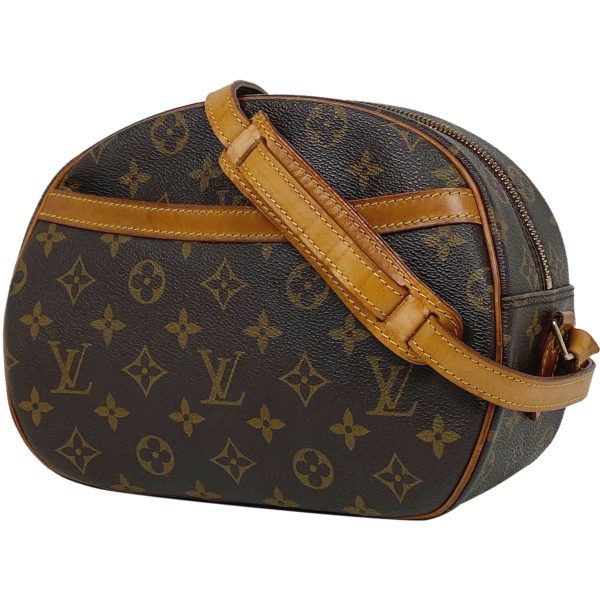 1000066912834 11 Louis Vuitton Blois Crossbody Shoulder Bag Monogram Brown