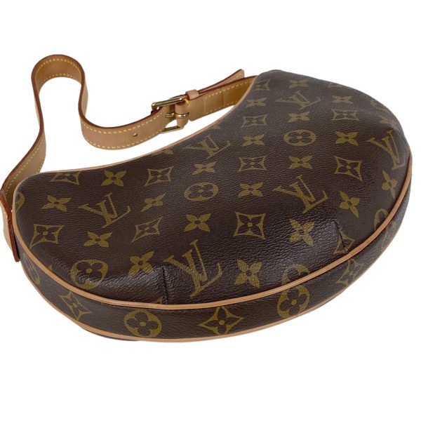 1000066921409 12 Louis Vuitton Pochette Croissant Shoulder Bag Monogram Brown