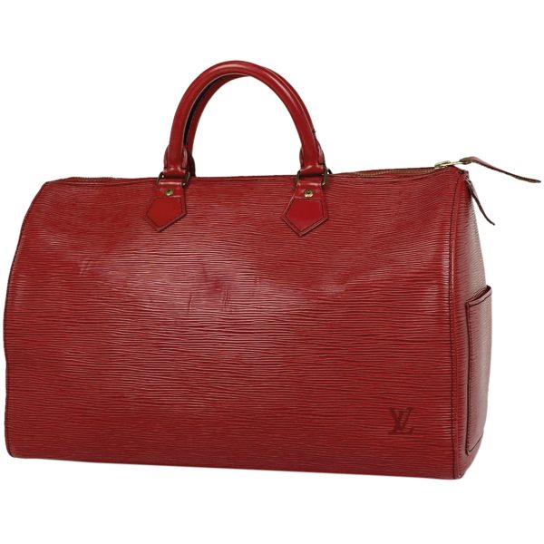 1000066931781 11 Louis Vuitton Speedy 35 Mini Boston Bag Epi Castilian Red