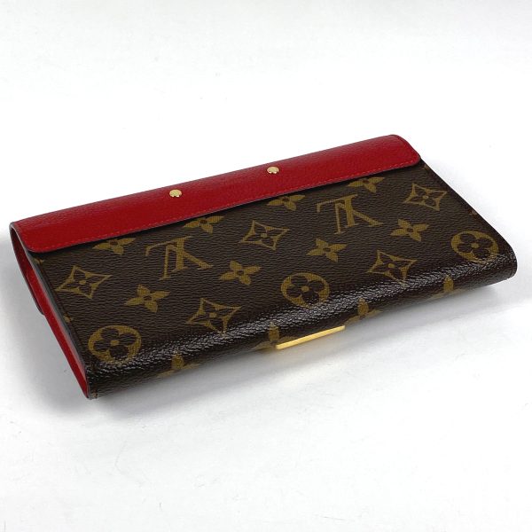 1000066948369 12 Louis Vuitton Portefeuille Pallas Bill Purse Coin Purse Long Wallet Monogram Brown