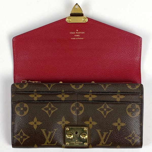 1000066948369 17 Louis Vuitton Portefeuille Pallas Bill Purse Coin Purse Long Wallet Monogram Brown